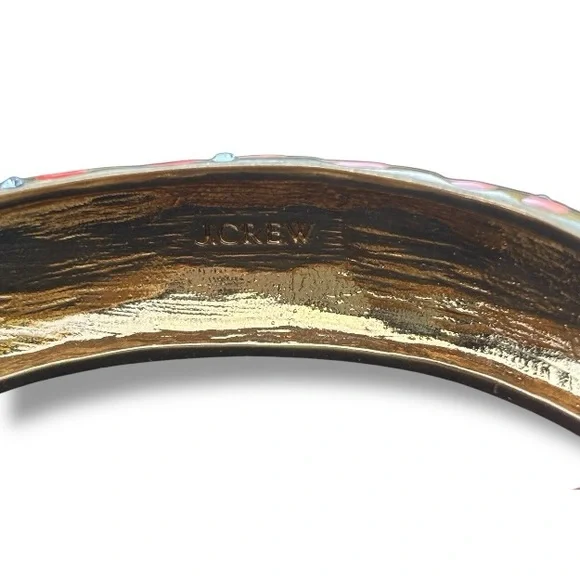 J. Crew Leopard Enamel Bracelet